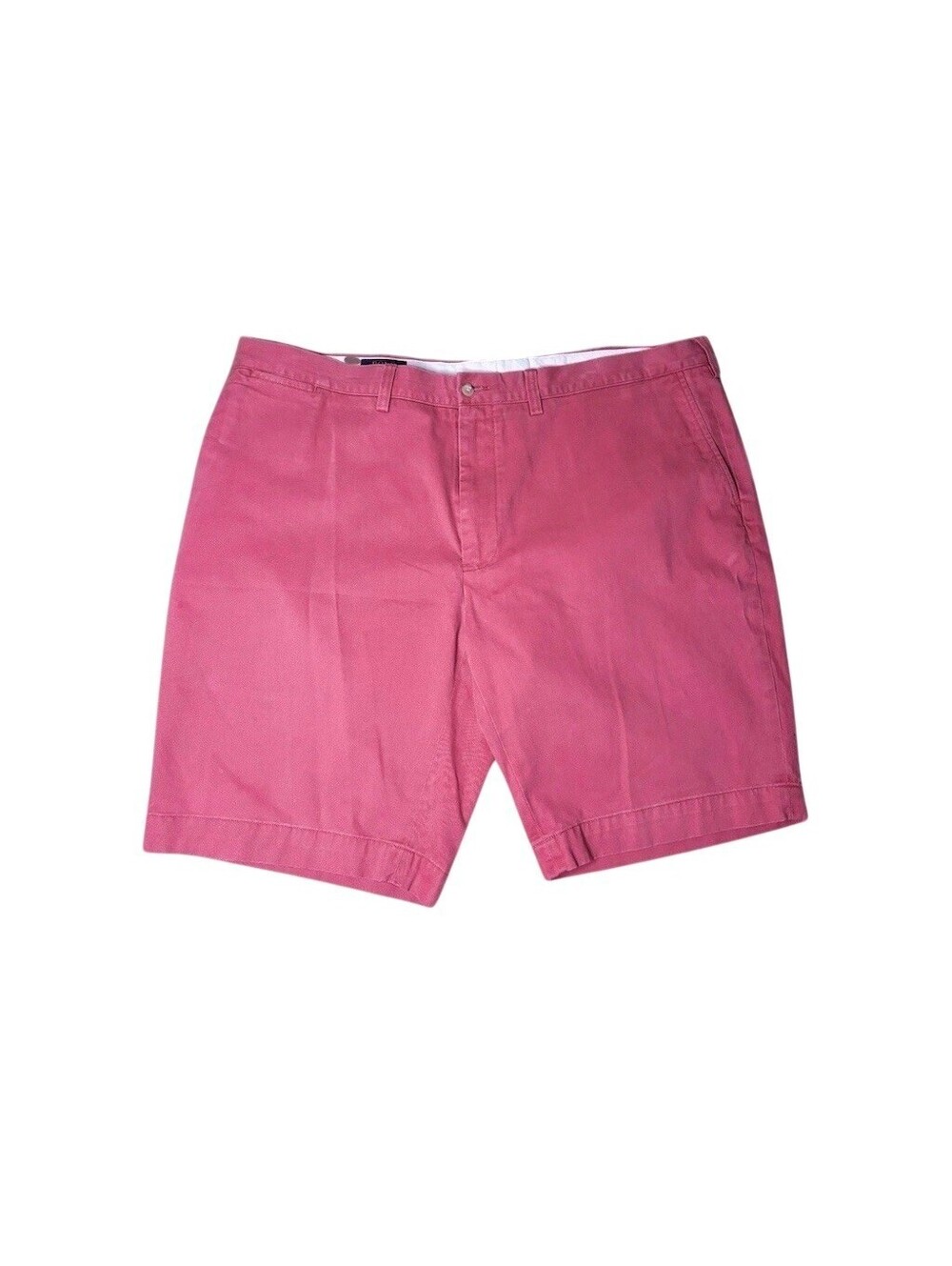 Vintage Polo Ralph Lauren Chino Shorts Mens 42 Pink Flat Front Casual